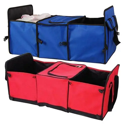 Car Multi-Pocket Organizer Large Capacity Folding Storage Bag Trunk Stowing and Tidying
Car Multi-Pocket Organizer Large Capacity Folding Storage Bag Trunk Stowing and Tidying
