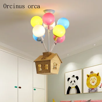 Cartoon creative color hot-air balloon pendant lamp Boy Girl Bedroom children room lamp modern LED house pendant lamp
Cartoon creative color hot-air balloon pendant lamp Boy Girl Bedroom children room lamp modern LED house pendant lamp