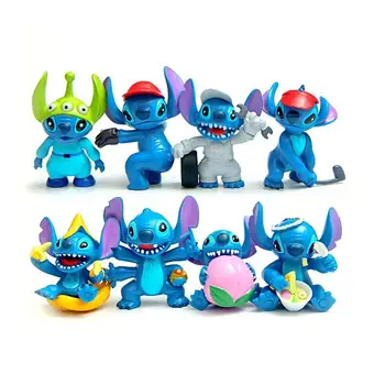 8pcs/lot Cute Stitch Figures Toy Anime Cartoon Lilo & Stitch PVC Action Figure Toys Doll Collectible Model Toy Gift for Children
8pcs/lot Cute Stitch Figures Toy Anime Cartoon Lilo & Stitch PVC Action Figure Toys Doll Collectible Model Toy Gift for Children