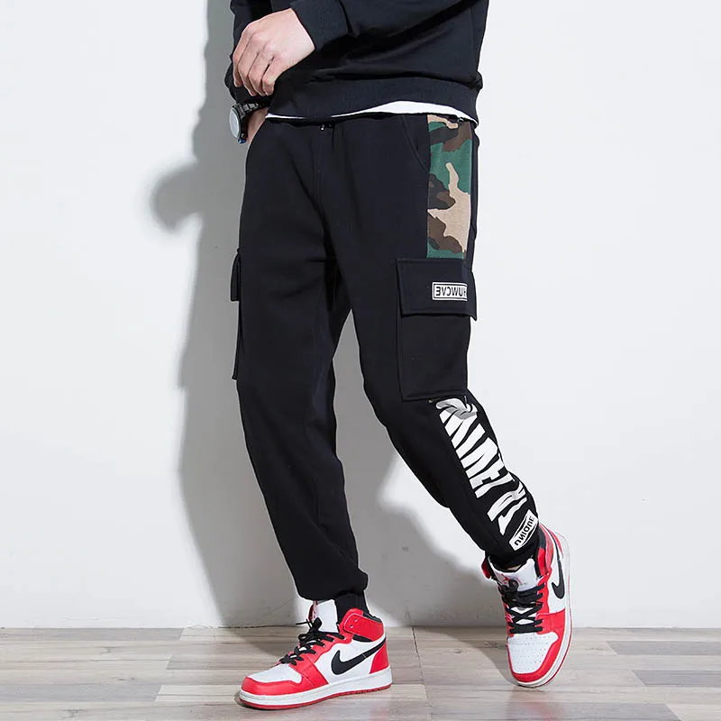 Pockets Cargo Pants Men Cotton Camouflage Color Patchwork Casual Jogger Fashion Tactical Trousers Sarouel Homme Side Stripe
Pockets Cargo Pants Men Cotton Camouflage Color Patchwork Casual Jogger Fashion Tactical Trousers Sarouel Homme Side Stripe