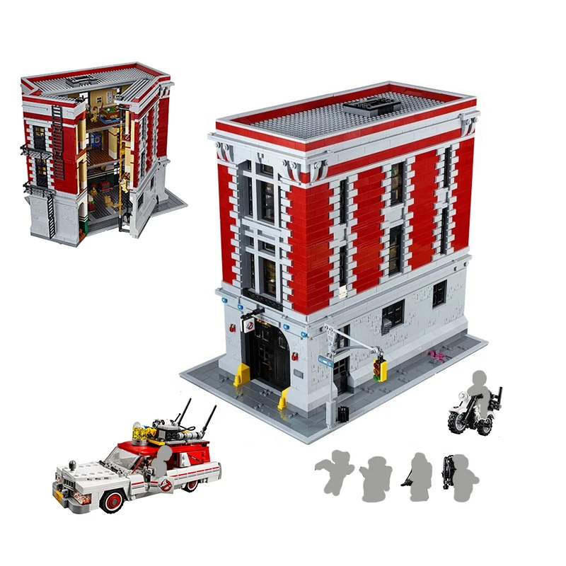 4705pcs Firehouse Headquarters Compatible Ghostbusters 75827 Building Blocks Boys with Ecto-1&2 75828 Birthday gifts
4705pcs Firehouse Headquarters Compatible Ghostbusters 75827 Building Blocks Boys with Ecto-1&2 75828 Birthday gifts