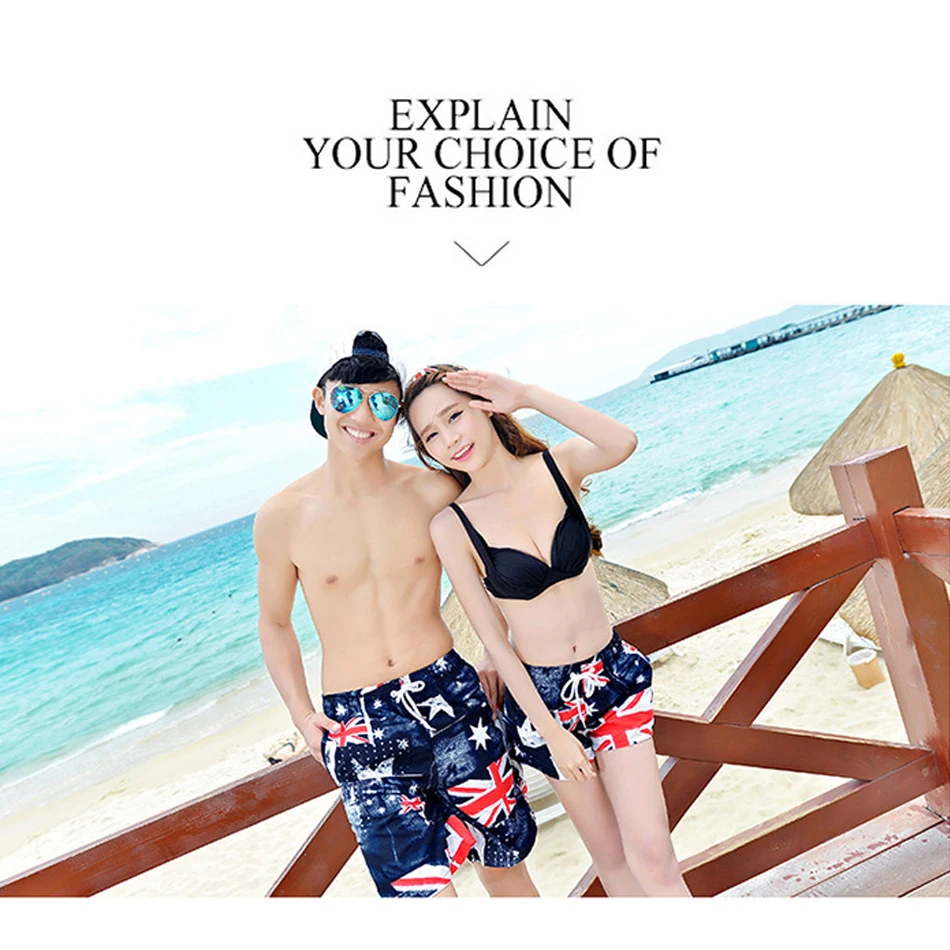 Couple Swimwear Board Shorts Women & Mens Surf Swimming Shorts Swim Trunks Beach Sports Suit Quick Dry Short
Couple Swimwear Board Shorts Women & Mens Surf Swimming Shorts Swim Trunks Beach Sports Suit Quick Dry Short