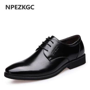 NPEZKGC New Fashion Oxford Men Leather Dress Shoes Spring Autumn Men Casual Flat Genuine Leather men shoes Business Dress shoes
NPEZKGC New Fashion Oxford Men Leather Dress Shoes Spring Autumn Men Casual Flat Genuine Leather men shoes Business Dress shoes