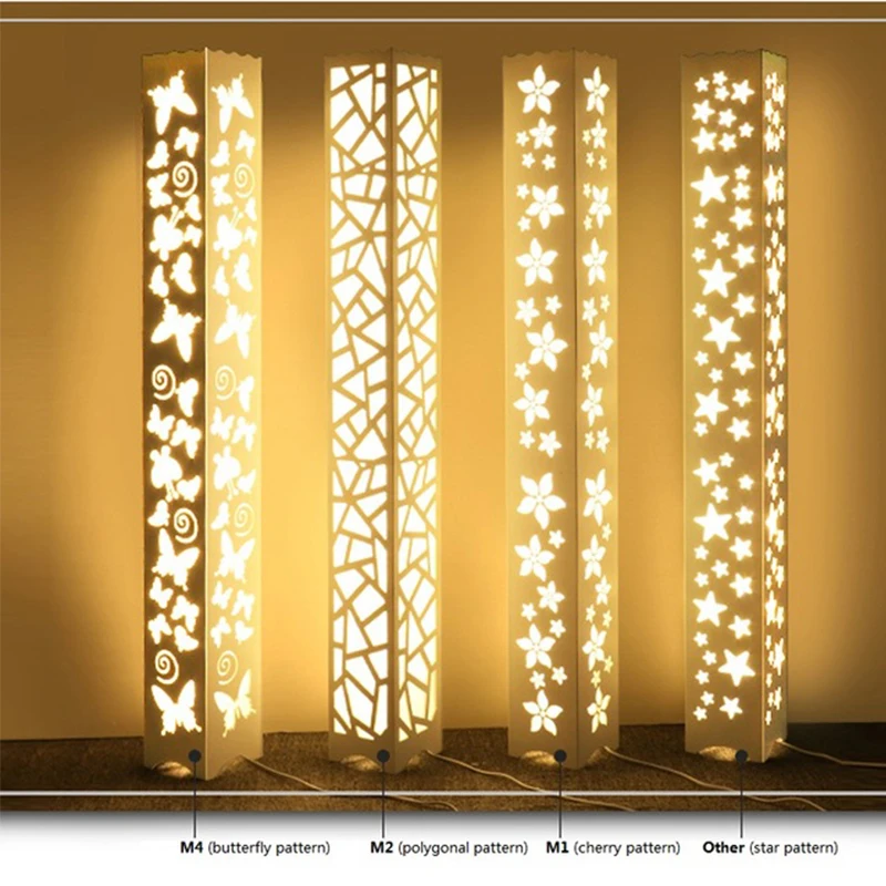 LED Carved Floor Lamp 0.6 M 1.2 Meters LED Fashion Brief Cutout Carved Floor Lamp Table Lamp Bedroom Bedside Restaurant Light
LED Carved Floor Lamp 0.6 M 1.2 Meters LED Fashion Brief Cutout Carved Floor Lamp Table Lamp Bedroom Bedside Restaurant Light
