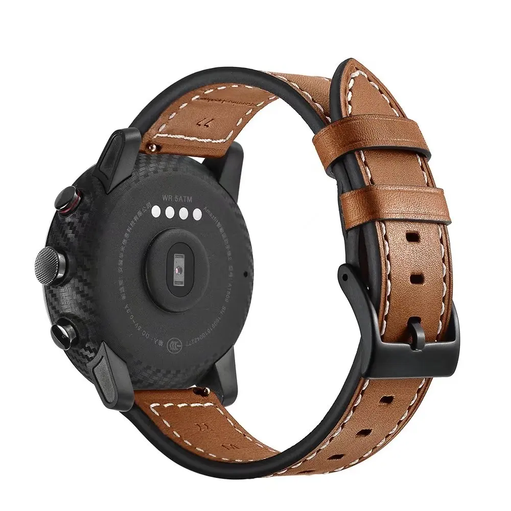 22mm watch band for huami amazfit 1 2 wrist strap luxury men's watch bracelet (6)
