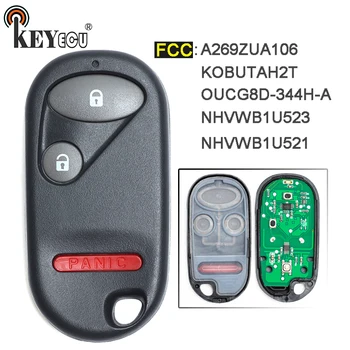 KEYECU 10x A269ZUA106/ KOBUTAH2T/ NHVWB1U523/ OUCG8D-344H-A 2+1 3 Button Remote Key Fob for Honda CR-V Element Civic Pilot
KEYECU 10x A269ZUA106/ KOBUTAH2T/ NHVWB1U523/ OUCG8D-344H-A 2+1 3 Button Remote Key Fob for Honda CR-V Element Civic Pilot
