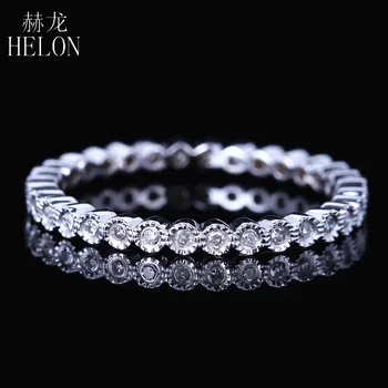 HELON Solid 14K White Gold Full Eternity Natural Diamonds Band Ring Milgrain Art Deco Antique Fine Jewelry Milgrain Wedding Ring
HELON Solid 14K White Gold Full Eternity Natural Diamonds Band Ring Milgrain Art Deco Antique Fine Jewelry Milgrain Wedding Ring