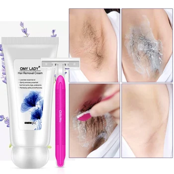 Natural Lavender Bikini Permanent Body Hair Removal Cream for Men Women Hand Leg Depilatory Cream
Natural Lavender Bikini Permanent Body Hair Removal Cream for Men Women Hand Leg Depilatory Cream