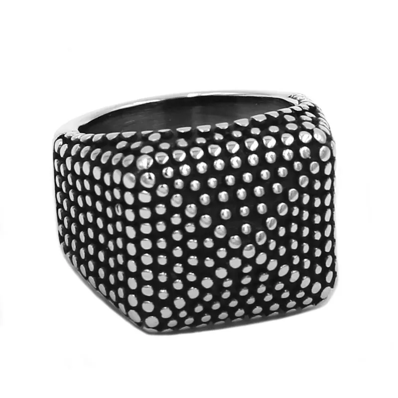 Фото Оптовая продажа кольцо для гвоздей из нержавеющей стали в байкерском стиле