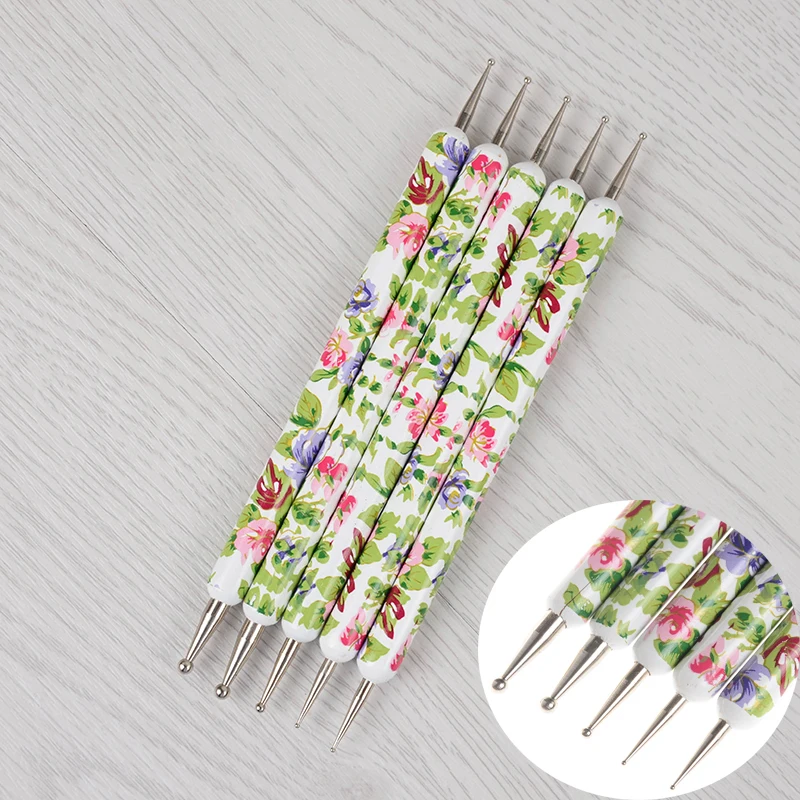8 in 1 Dismountable Marbling Dotting Pen Double-ended Metal Dot Flower Pen Manicure Nail Art Tool Set
8 in 1 Dismountable Marbling Dotting Pen Double-ended Metal Dot Flower Pen Manicure Nail Art Tool Set