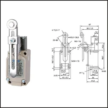 Switch travel limit switch 15A Electrical Safety Key Interlock switch Compact Prewired micro switch WACA12-2-Q
Switch travel limit switch 15A Electrical Safety Key Interlock switch Compact Prewired micro switch WACA12-2-Q