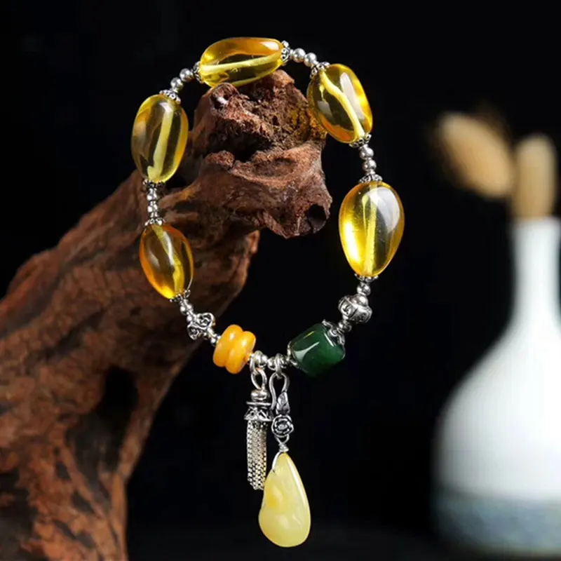RADHORSE 925 Silver Bracelets for Women Fine Jewelry Natural Amber Jasper original design Diy Elastic rope Bracelets
RADHORSE 925 Silver Bracelets for Women Fine Jewelry Natural Amber Jasper original design Diy Elastic rope Bracelets