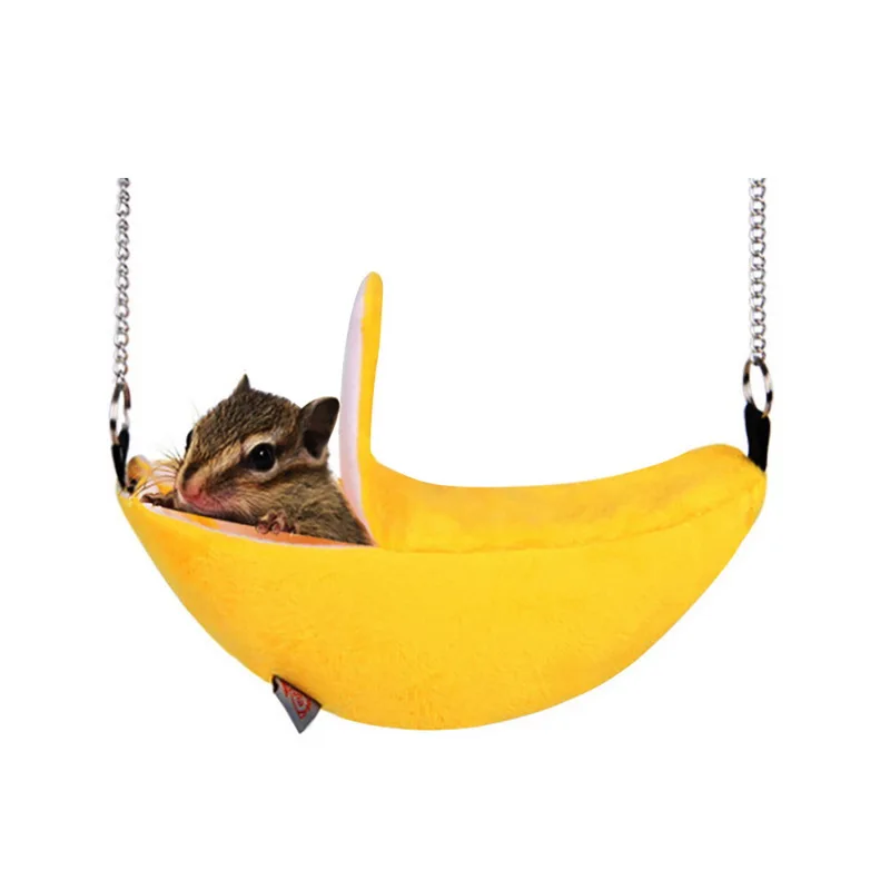 AHUAPET Hamster Banana Hedgehog Bed Rat House Hamster Pig Guinea Small Animal Supplies Toys Cage For Sugar Glider Nest
AHUAPET Hamster Banana Hedgehog Bed Rat House Hamster Pig Guinea Small Animal Supplies Toys Cage For Sugar Glider Nest
