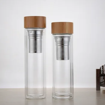 10pcs 450ml Bamboo Lid Double Walled Glass Tea Tumbler Includes Strainer Infuser Basket Water Bottle lin4582
10pcs 450ml Bamboo Lid Double Walled Glass Tea Tumbler Includes Strainer Infuser Basket Water Bottle lin4582