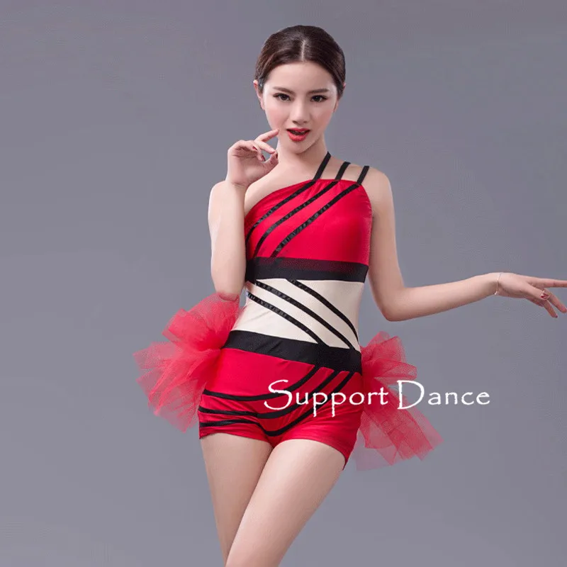 Red Fashionable Sexy Jazz Modern Contemporary Dance Costume For Children And Adult C296
Red Fashionable Sexy Jazz Modern Contemporary Dance Costume For Children And Adult C296
