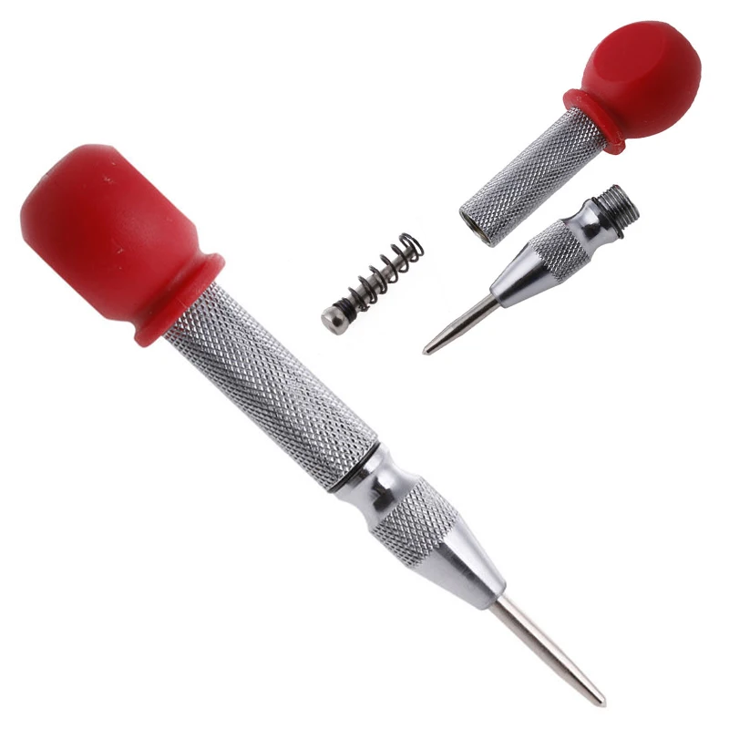 New 5 INCH Spring Loaded Adjustable Automatic Center Punch Hole Impact with Sleeve
New 5 INCH Spring Loaded Adjustable Automatic Center Punch Hole Impact with Sleeve