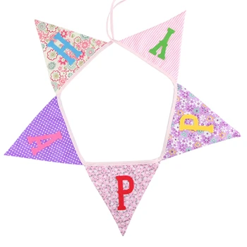 Retro 4 Color Cotton Fabric Banner Happy Birthday Wedding Bunting Antique Linen Banner Garland Wedding Decoration
Retro 4 Color Cotton Fabric Banner Happy Birthday Wedding Bunting Antique Linen Banner Garland Wedding Decoration