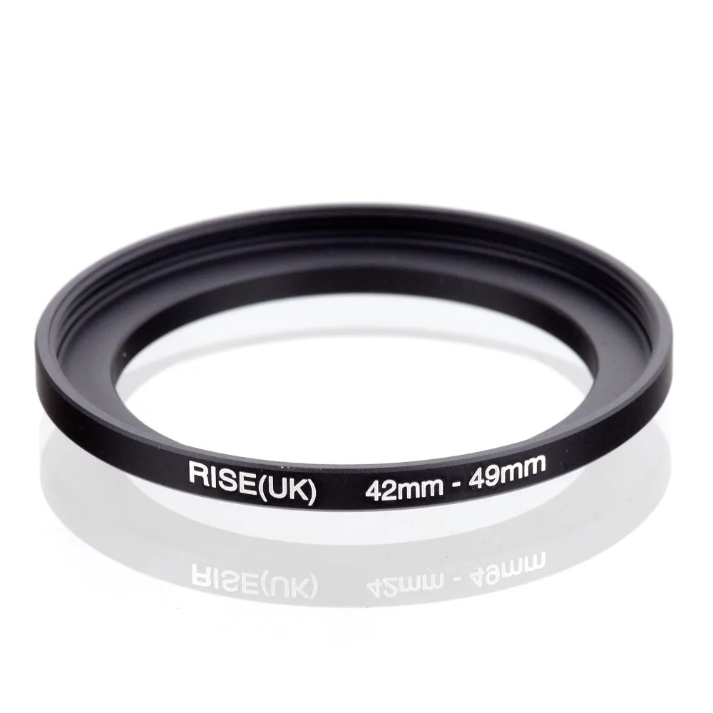 

RISE(UK) 42mm-49mm 42-49mm 42 to 49 Setp Up ring Ring Filter Adapter black