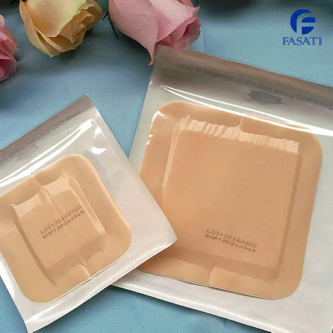 1pcs 10*10CM medical sterilization self-adhesive waterproof foam dressing paste acne wound ulceration exudate sponge absorption
1pcs 10*10CM medical sterilization self-adhesive waterproof foam dressing paste acne wound ulceration exudate sponge absorption