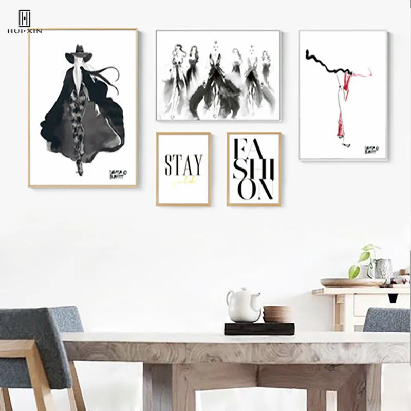 Wearing Beautiful Fashion Anime Women Canvas Art Pictures Of Red Black Clothing Wall Art Posters Paintings On Living Room Decor
Wearing Beautiful Fashion Anime Women Canvas Art Pictures Of Red Black Clothing Wall Art Posters Paintings On Living Room Decor