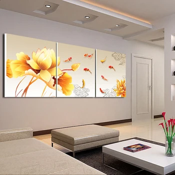 3 Piece Canvas Koi Fish Wall Art Modern Office Wall Painting Meeting Room Decoration Fashion home decor papel de parede
3 Piece Canvas Koi Fish Wall Art Modern Office Wall Painting Meeting Room Decoration Fashion home decor papel de parede