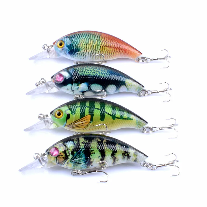 4pcs/lot New Products 8.4g 7.5cm Camouflage Paint Fishing Lure 3D Eyes Wobbler Diving 0.3-1.2m Crankbait Cranks Baits
4pcs/lot New Products 8.4g 7.5cm Camouflage Paint Fishing Lure 3D Eyes Wobbler Diving 0.3-1.2m Crankbait Cranks Baits
