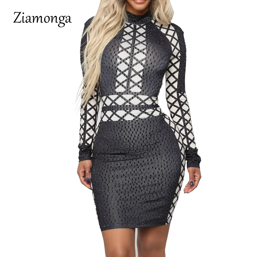 Ziamonga 2019 Fashion Women Spring Casual Bandage Dress Rivet Faux Leather Dress Female Elegant Patchwork Sexy Party PU Dress
Ziamonga 2019 Fashion Women Spring Casual Bandage Dress Rivet Faux Leather Dress Female Elegant Patchwork Sexy Party PU Dress