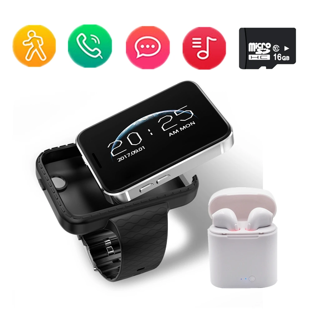 Smart watch i5S rectangle 2.2 inch colorful large screen Mini Car Wide-angle Video record Pedometer Smart wristband watch phone
Smart watch i5S rectangle 2.2 inch colorful large screen Mini Car Wide-angle Video record Pedometer Smart wristband watch phone