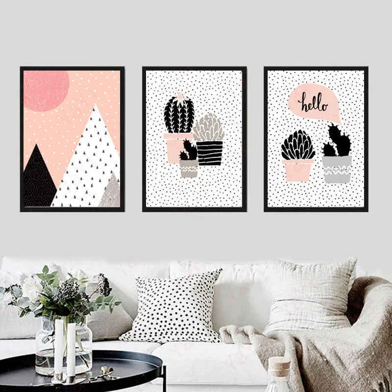 Nordic Style Cartoon Cactus Plant Unframed Fashionable Simple Style Inkjet Oil Canvas Painting Ink Painting Poster Wall Art
Nordic Style Cartoon Cactus Plant Unframed Fashionable Simple Style Inkjet Oil Canvas Painting Ink Painting Poster Wall Art