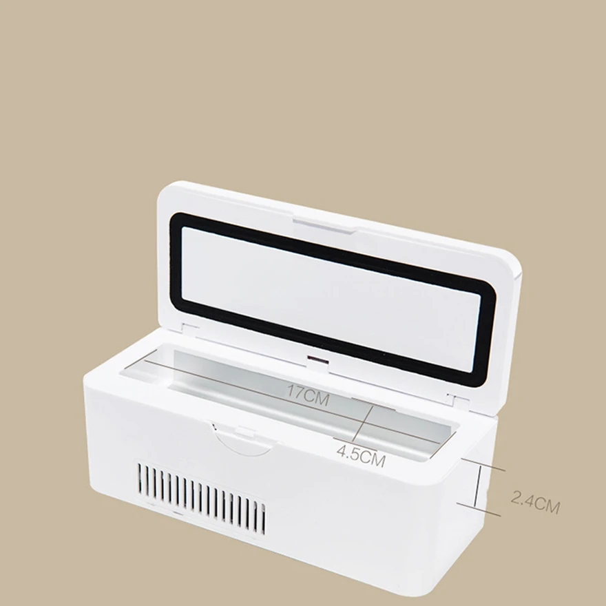 New Type of Vehicle Refrigerator with Strong Refrigeration Small Vehicle Insulin Refrigerator Portable Refrigerator Drugs
New Type of Vehicle Refrigerator with Strong Refrigeration Small Vehicle Insulin Refrigerator Portable Refrigerator Drugs