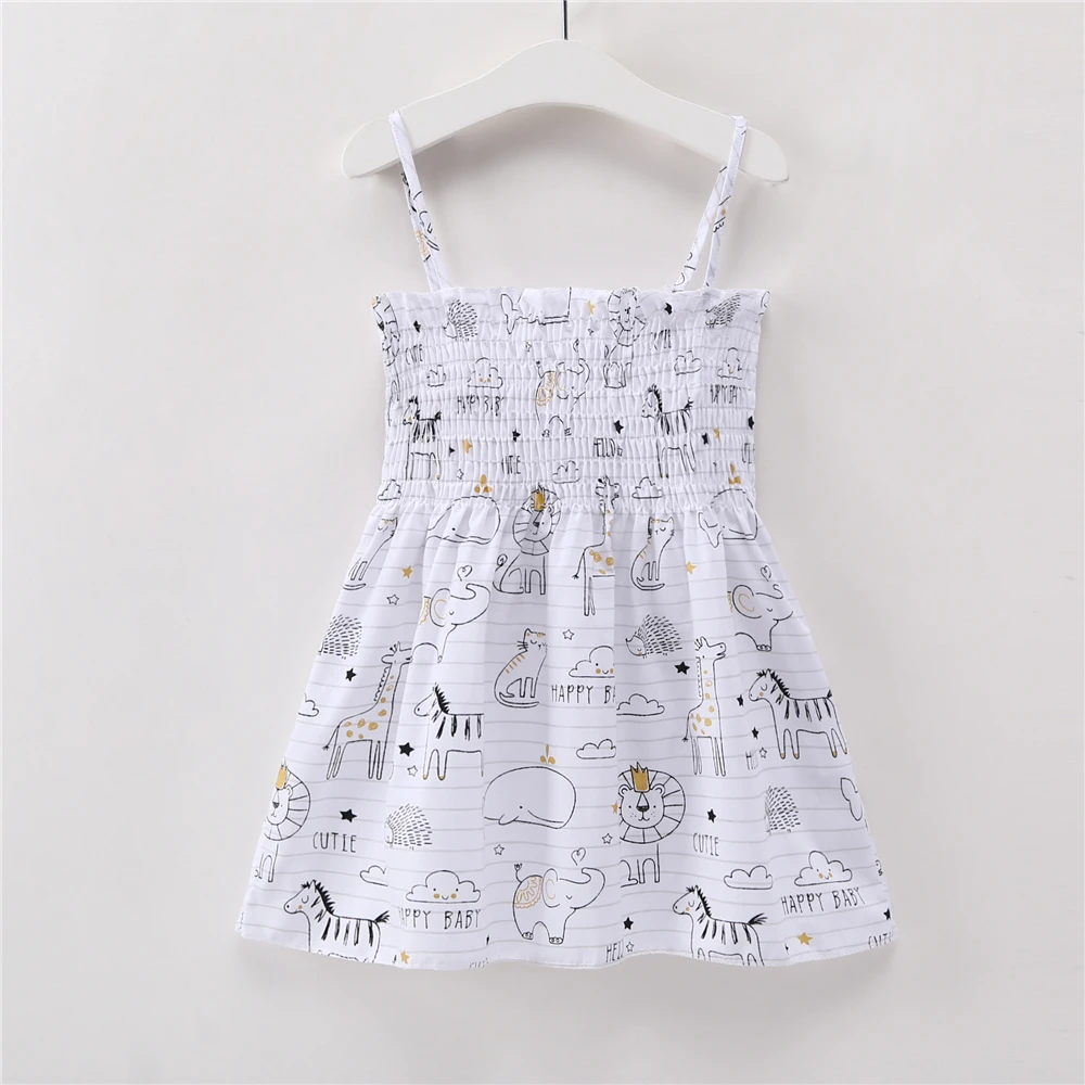 Summer 1-7 Years Girl Dress Kids Sleeveless Braces Dresses Children Clothes Toddler Baby Girls Cotton Flower Printed One-piece
Summer 1-7 Years Girl Dress Kids Sleeveless Braces Dresses Children Clothes Toddler Baby Girls Cotton Flower Printed One-piece