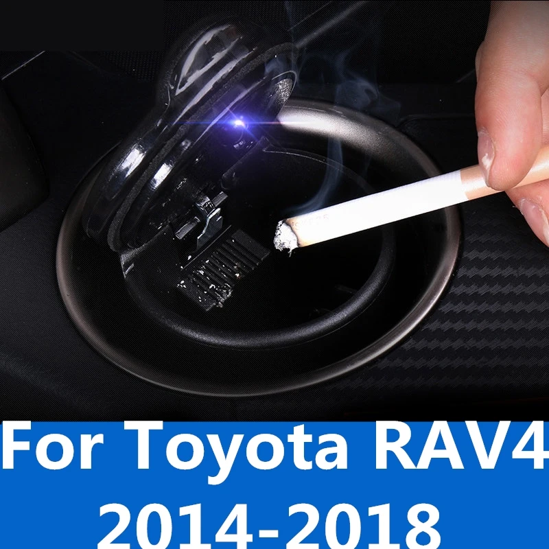 Для Toyota RAV4 2014 2018 автомобильный Стайлинг пепельница многоцелевая для автомобиля