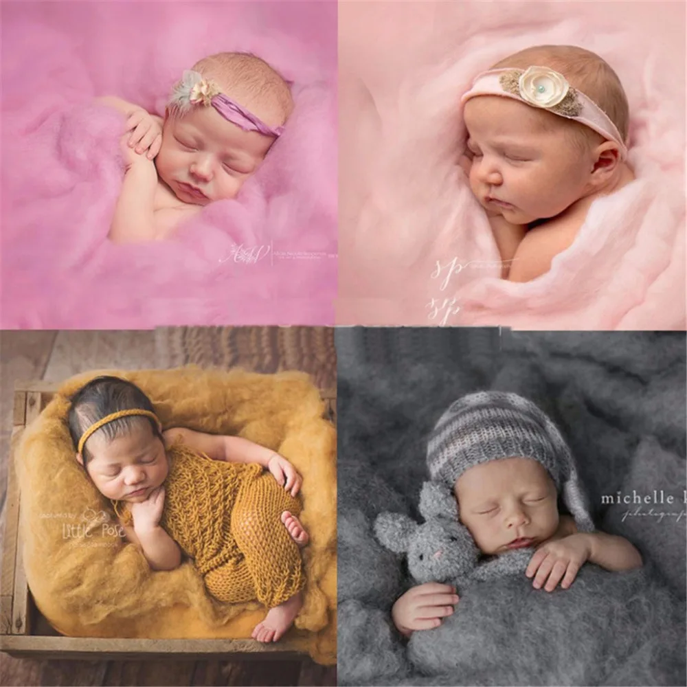 60*60cm Fluffy Wool Felt Fleece Real Pure Wool Basket Filler Stuffer Newborn Photography Props Baby Receiving Blankets Gift
60*60cm Fluffy Wool Felt Fleece Real Pure Wool Basket Filler Stuffer Newborn Photography Props Baby Receiving Blankets Gift