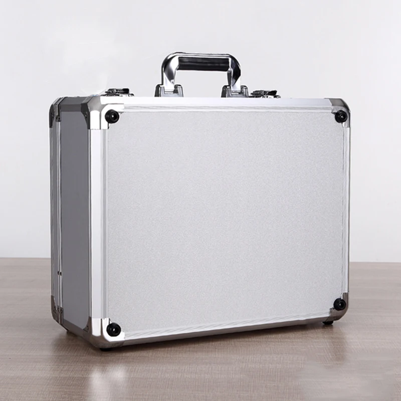 450*360*200mm Tool Box Aluminum Alloy Hardware Toolbox Large Capacity Tool Case Suitcase File Box Portable Storage Case
450*360*200mm Tool Box Aluminum Alloy Hardware Toolbox Large Capacity Tool Case Suitcase File Box Portable Storage Case