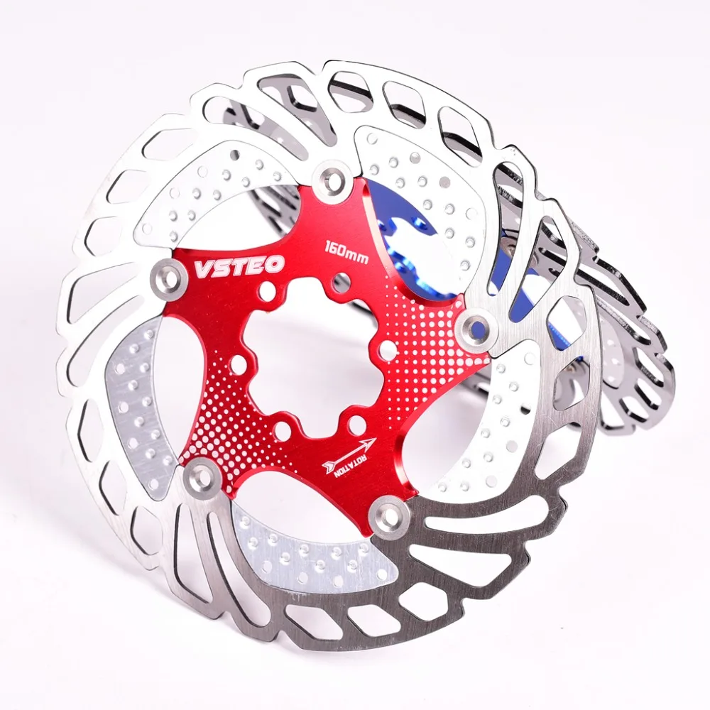 MTB Bicycle Disc Brake Rapid Cooling Floating Rotor 160mm 6 bolts Rotor For mountain Bike RT99 RT86 Radiating disc
MTB Bicycle Disc Brake Rapid Cooling Floating Rotor 160mm 6 bolts Rotor For mountain Bike RT99 RT86 Radiating disc