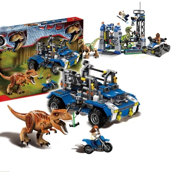 Jurassic World Park Dinosaurs Figures Tyrannosaurus Velociraptor Assemble Blocks Classic with Kids Toy Compatible With Sermoido
Jurassic World Park Dinosaurs Figures Tyrannosaurus Velociraptor Assemble Blocks Classic with Kids Toy Compatible With Sermoido