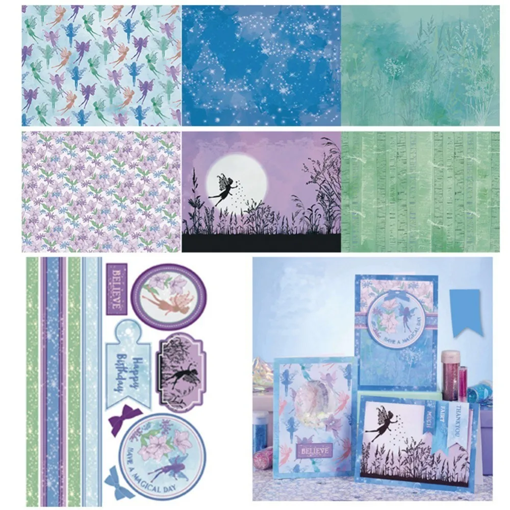 14PCS Craft Paper Fairy DIY Photo Album Planner Scrapbooking Decorative Background Card
14PCS Craft Paper Fairy DIY Photo Album Planner Scrapbooking Decorative Background Card