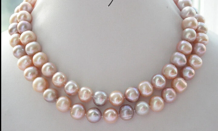 FREE shipping>>>>LUSTER 33" 12mm round pink lavender FRESHWATER PEARL NECKLACE new
FREE shipping>>>>LUSTER 33" 12mm round pink lavender FRESHWATER PEARL NECKLACE new