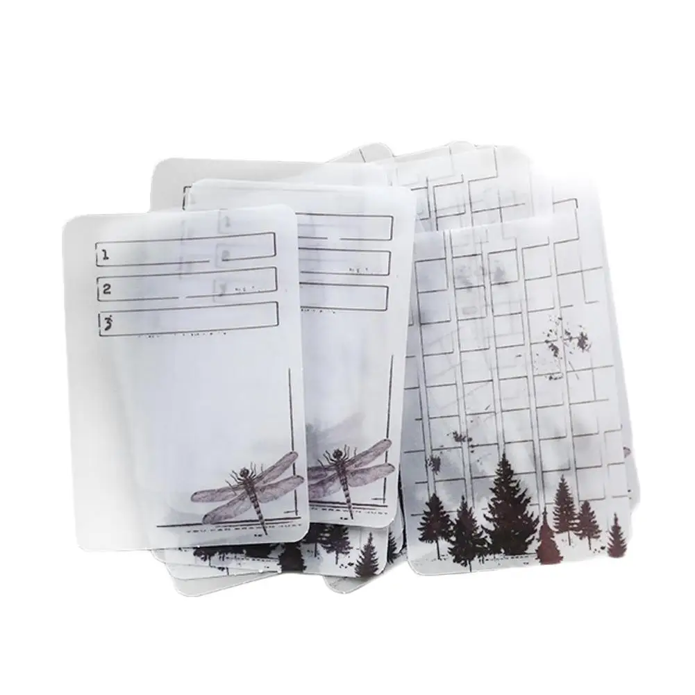30Pcs/set Creative Painting Post-it Translucent Can Tear Sticky Notes Simple Message Note Book Student Memo Pad School Supplies
30Pcs/set Creative Painting Post-it Translucent Can Tear Sticky Notes Simple Message Note Book Student Memo Pad School Supplies