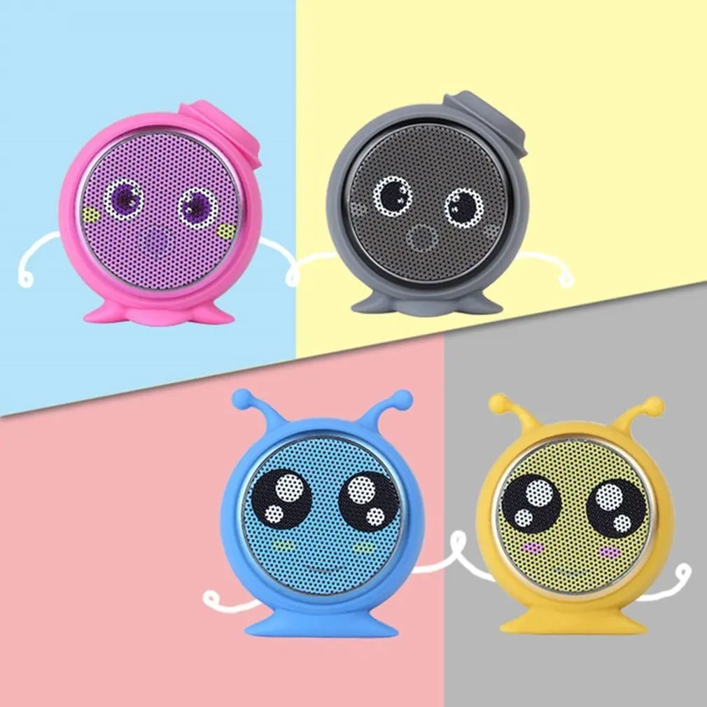 Mini cute Portable Wireless Bluetooth Speaker Music player Stereo Plug-in Audio Colourful Cute Design for Child
Mini cute Portable Wireless Bluetooth Speaker Music player Stereo Plug-in Audio Colourful Cute Design for Child