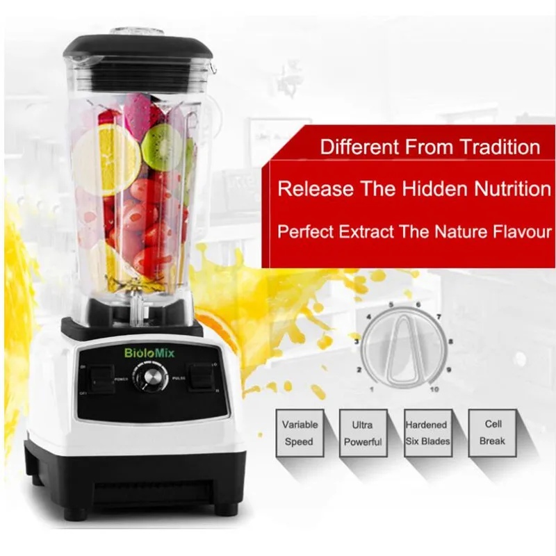 EU/US/UK/AU Plug GERMAN Original Motor professional Blender, smoothies juicer, Food Processor with BPA FREE Blender
EU/US/UK/AU Plug GERMAN Original Motor professional Blender, smoothies juicer, Food Processor with BPA FREE Blender