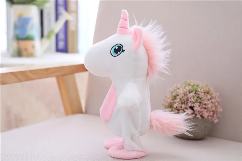 walking talking unicorn