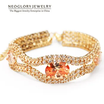 Neoglory Brand Zircon Charm Bracelets & Bangles for Women Rhinestone Jewelry 2020 Wholesale Blue and Yellow Colors
Neoglory Brand Zircon Charm Bracelets & Bangles for Women Rhinestone Jewelry 2020 Wholesale Blue and Yellow Colors