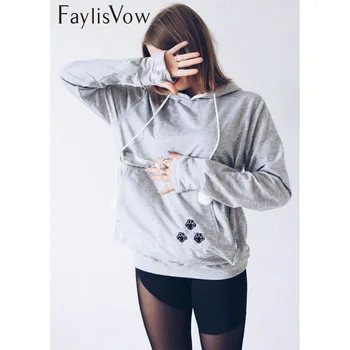 Plus Size Women's Kawaii Hoodie Kangaroo Cat Dog Pet Pouch Pullovers Animal Ears Pocket Long Sleeve Sweet Female Sweatshirts
Plus Size Women's Kawaii Hoodie Kangaroo Cat Dog Pet Pouch Pullovers Animal Ears Pocket Long Sleeve Sweet Female Sweatshirts