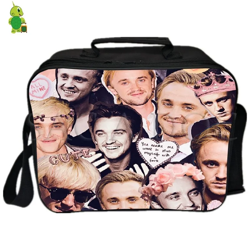Tom Felton Hogwarts Collages Lunch Bag Fresh Keeping Cooler Bag Insulation Ice Pack Women Men Thermal Shoulder Bag Picnic Box
Tom Felton Hogwarts Collages Lunch Bag Fresh Keeping Cooler Bag Insulation Ice Pack Women Men Thermal Shoulder Bag Picnic Box
