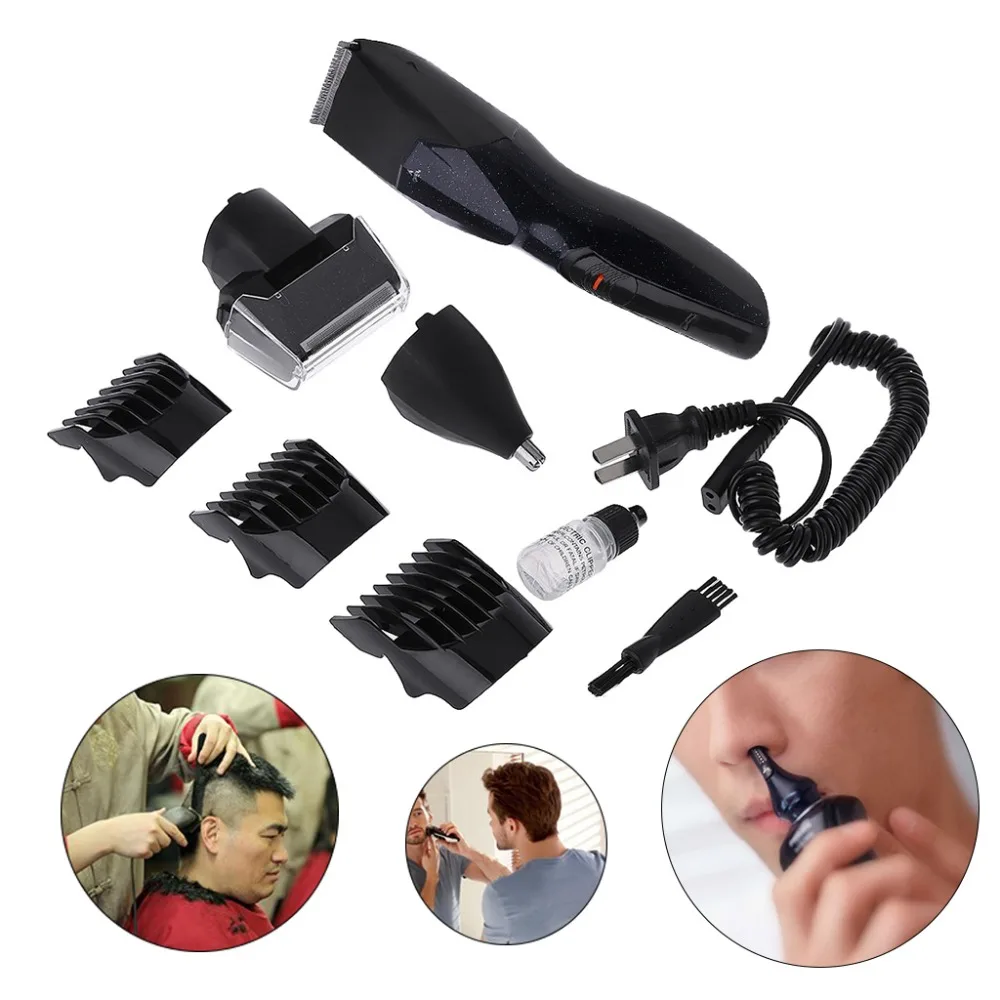 3 in 1 Body Hair Clipper Nose Trimmer Mustache Beard Shaver Groomer Remover Set 110V Rechargeable US Plug
3 in 1 Body Hair Clipper Nose Trimmer Mustache Beard Shaver Groomer Remover Set 110V Rechargeable US Plug