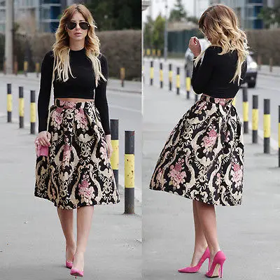 Vintage Womens Stretch High Waist Skater Flared Pleated Swing Long Tutu Skirts Party Wedding Evening Skirts Sundress Vestidos
Vintage Womens Stretch High Waist Skater Flared Pleated Swing Long Tutu Skirts Party Wedding Evening Skirts Sundress Vestidos