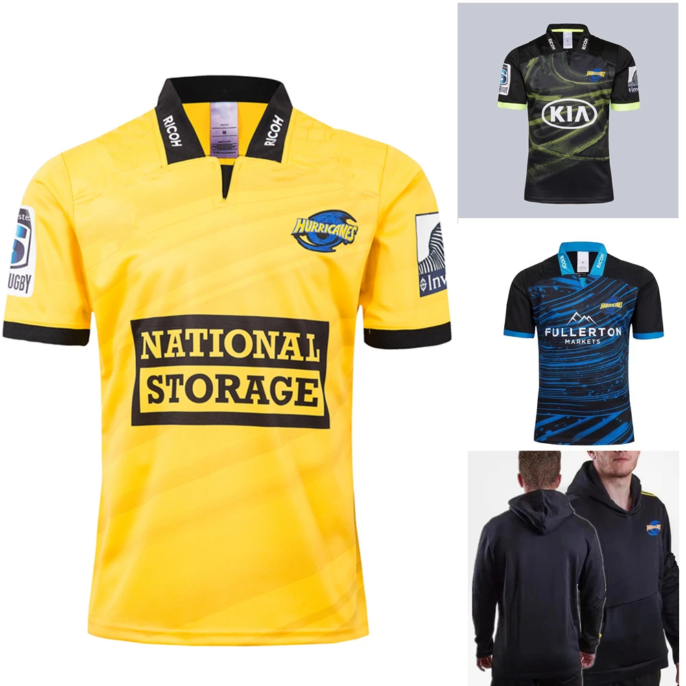 New Zealand Super Rugby Jerseys 2019 Hurricanes jersey home away rugby Jerseys League shirts Hurricanes Training Shirt Hooded
New Zealand Super Rugby Jerseys 2019 Hurricanes jersey home away rugby Jerseys League shirts Hurricanes Training Shirt Hooded