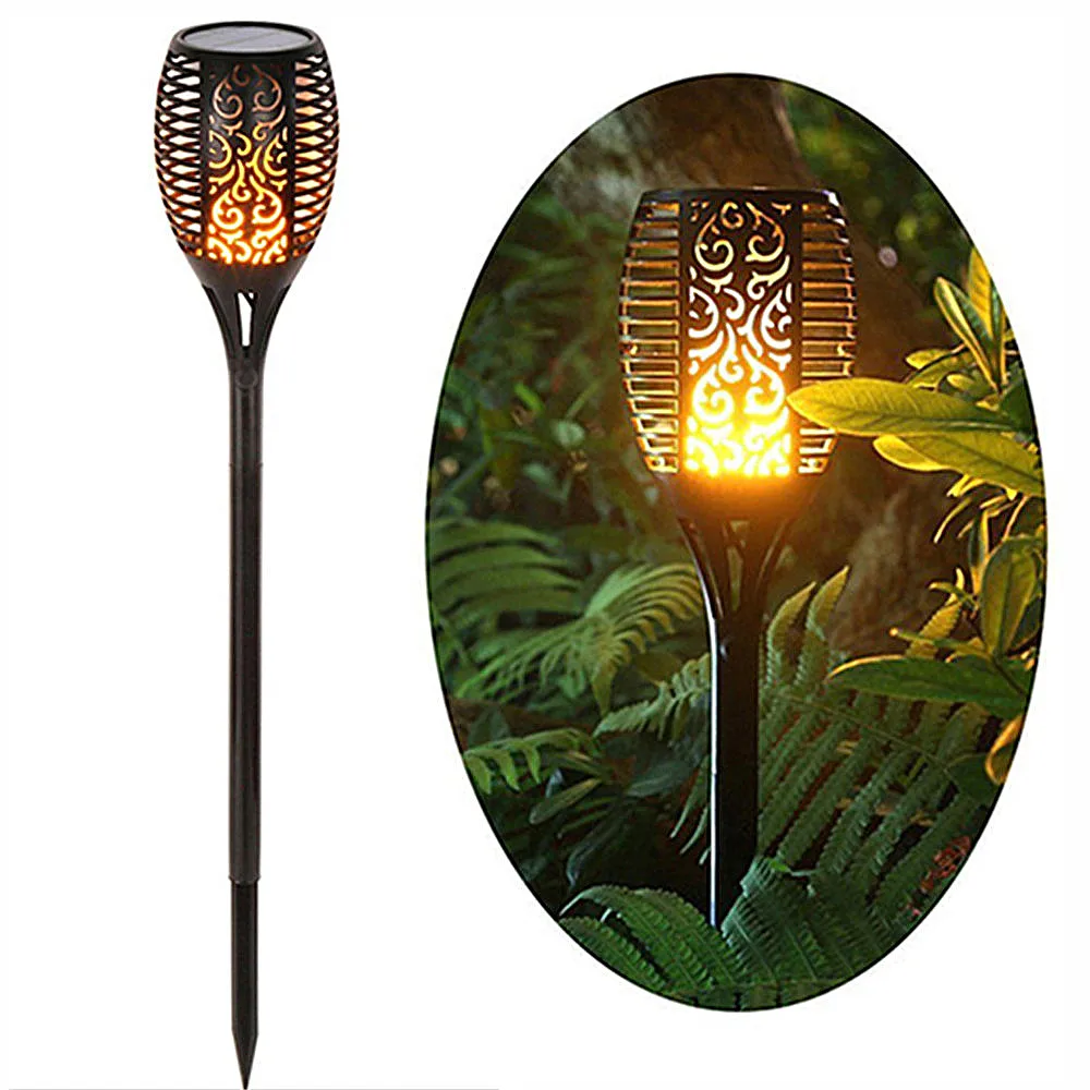 LED Solar Flame Lamp Torch Garden Light Flickering Lawn Lamps IP65 Waterproof Outdoor Landscape Solar Ornament Night Lights Deco
LED Solar Flame Lamp Torch Garden Light Flickering Lawn Lamps IP65 Waterproof Outdoor Landscape Solar Ornament Night Lights Deco