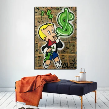 Alec Monopoly Richie Rich Canvas Painting Print Living Room Home Decoration Artwork Modern Wall Art Oil Painting Posters Picture
Alec Monopoly Richie Rich Canvas Painting Print Living Room Home Decoration Artwork Modern Wall Art Oil Painting Posters Picture